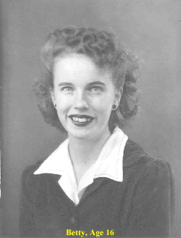 Betty Age 16 - 1942
