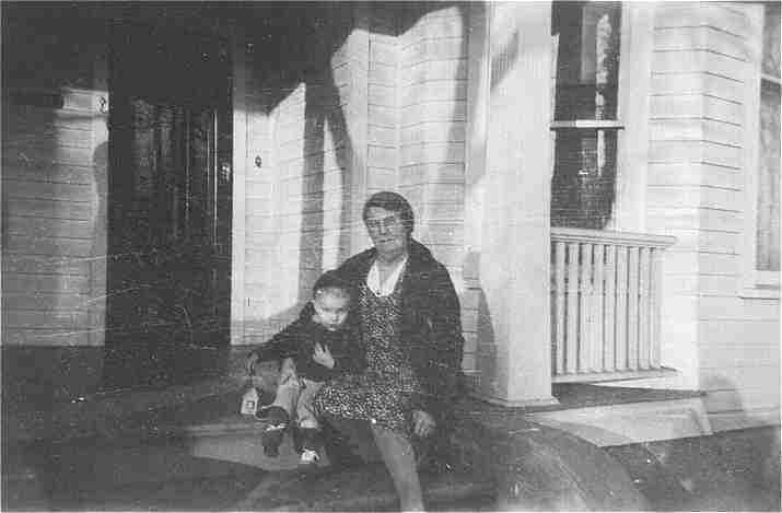 John van Borkum & his grandmother Frances van Borkum